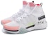 Li-Ning Tiada Sempadan 'Tinggi Penyerapan Kejutan Putih Merah Hijau' AFJP003-4