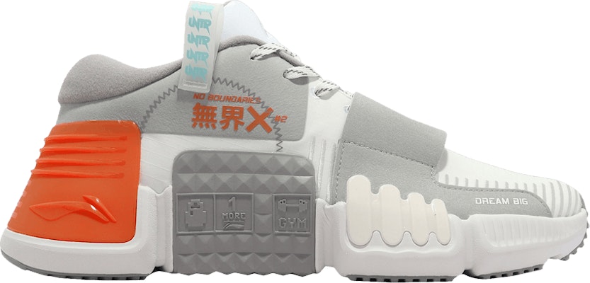 Li-Ning No Boundaries X 'Standard White Glacier Grey' AFVS005-3 Buy Li-Ning No Boundaries X 'Standard White Glacier Grey' AFVS005-3
