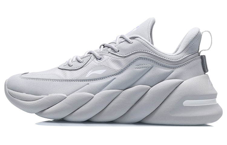 Order 李宁 無界 防滑耐磨輕便 低幫 運動休閒鞋 男款 白灰