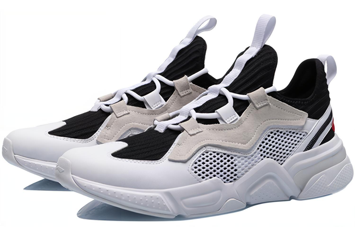 Lookbook Li-Ning No Boundry ''Wit Zwart'' AGCP111-1