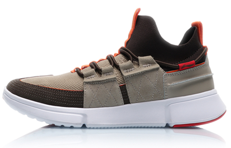 Li-Ning No Boundry Basketball Mid 'Black Khaki' AGBP067-2