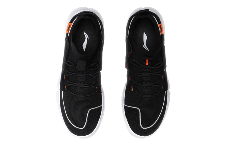 Shop Li-Ning No Boundry Basketball Mid 'Hitam Putih' AGBP067-3