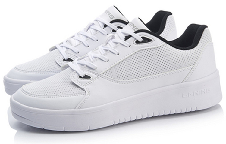 Lookbook Li-Ning No Wave 'Classic Casual White' AGCP087-1