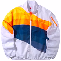 Li-Ning NYFW Stand Collar Loose Fit Sports Jacket Standard White Unisex AJDP653-2 Li-Ning NYFW Stand Collar Loose Fit Sports Jacket Standard White Unisex AJDP653-2