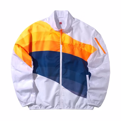 Li-Ning NYFW Stand Collar Loose Fit Sports Jacket Standard White Unisex AJDP653-2