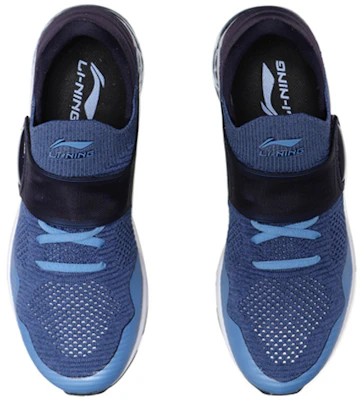 Li-Ning One Knit ''Blau Stoßdämpfender Laufschuh'' ARHP111-4 Shop Li-Ning One Knit ''Blau Stoßdämpfender Laufschuh'' ARHP111-4