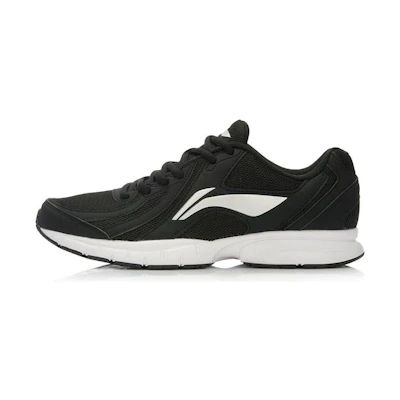 Li-Ning One Piece Lightweight Running Shoes 'Black Silver'
