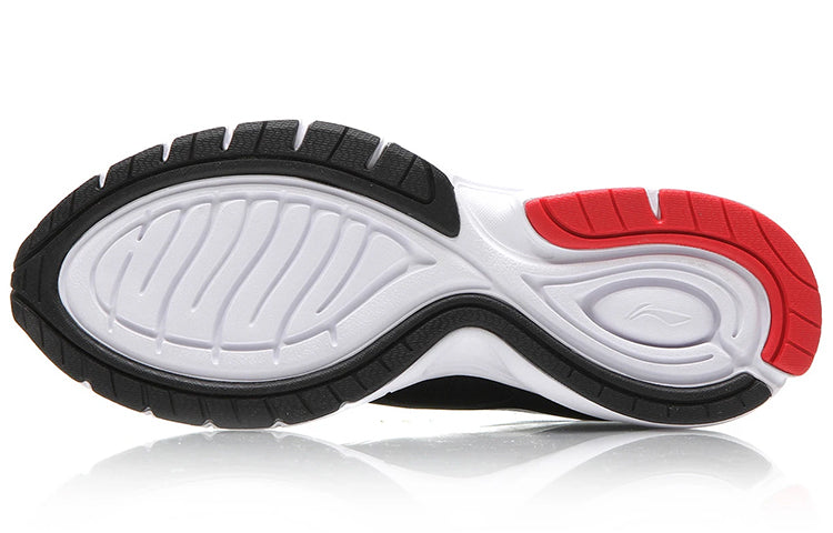 Lookbook Sepatu Lari Ringan Li-Ning One Piece 'Hitam Putih' ARBS009-2