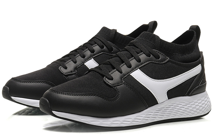 Lookbook Zapatillas de Running Transpirables Li-Ning One Woven 'Negro Blanco' AGCN289-1