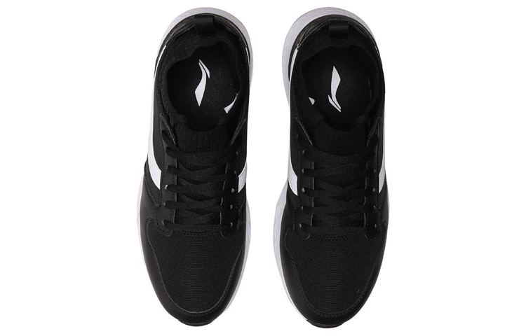 Shop Zapatillas de Running Transpirables Li-Ning One Woven 'Negro Blanco' AGCN289-1