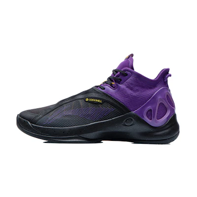 Li-Ning Original VOIT High Top Basketball Shoes 'Black Purple'