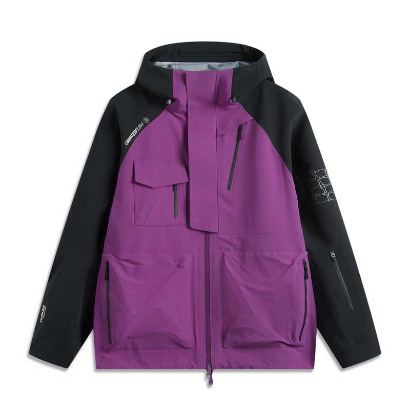 Li-Ning Outdoor CF Breath Pro Waterproof Windproof Jacket Unisex - Purple AEMU045-3 圖 2