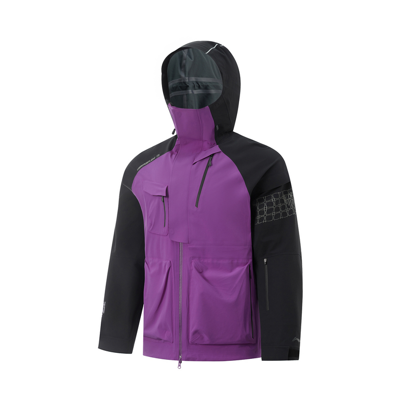 Li-Ning Outdoor CF Breath Pro Waterproof Windproof Jacket Unisex - Purple AEMU045-3 圖 4