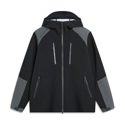 Li-Ning Outdoor CF Suo Wanlong Colorblock Waterproof Fleece Jacket - AFDT819-1