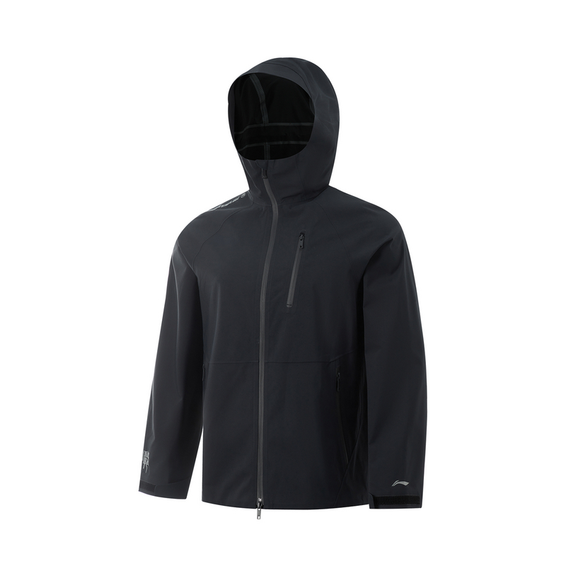 Li-Ning Outdoor CF Wanlong Armor PROTECTION Series Windbreaker Unisex Black AEMU049-2