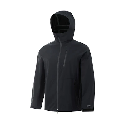 Li-Ning Outdoor CF Wanlong Armor PROTECTION Series Windbreaker Unisex Black AEMU049-2