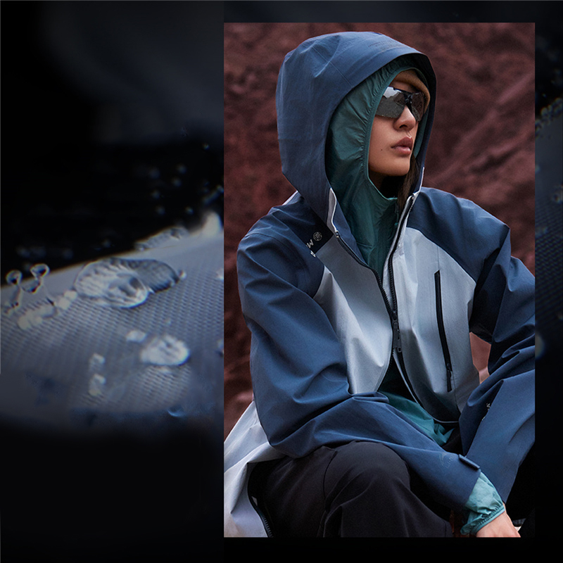 Li-Ning Outdoor CF Wanlong Armor Waterproof Windproof Hooded Jacket Black AFDT825-1 圖 7