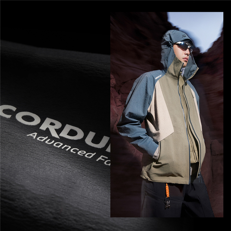 Li-Ning Outdoor CF Wanlong Armor Waterproof Windproof Hooded Jacket Black AFDT825-1 圖 10