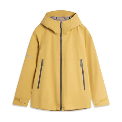 Li-Ning Outdoor CF Wanlong Reflective Waterproof Windproof Jacket - Ochre ACFU005-5
