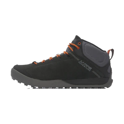 Li-Ning Outdoor Mid-Top Trail Running 'Black Grey'