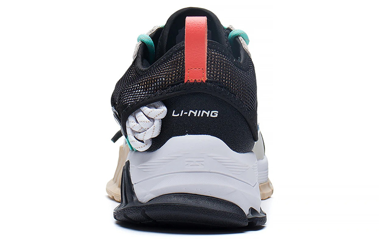 Sizing LiNing李寧 戶外 低幫 跑步鞋 男款 黑白色