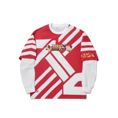 Li-Ning Oversized Casual Long Sleeve Sweatshirt Glory Red AHSUF73-1