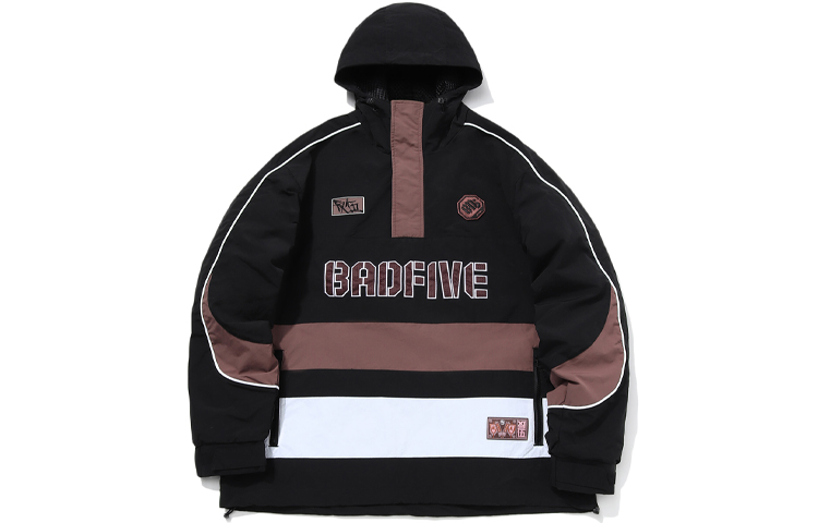Li-Ning Oversized Letter Print Hoodie Jacket - Black AFDQ809-2