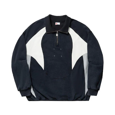 Li-Ning Oversized Pullover Sweatshirt Black - Unisex Reburn Series AWDU345-2