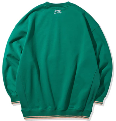 Li-Ning Paris Fashion Show Oversized Pullover Sweatshirt Men’s Green Pepper AWDQ317-2 Lookbook Li-Ning Paris Fashion Show Oversized Pullover Sweatshirt Men’s Green Pepper AWDQ317-2
