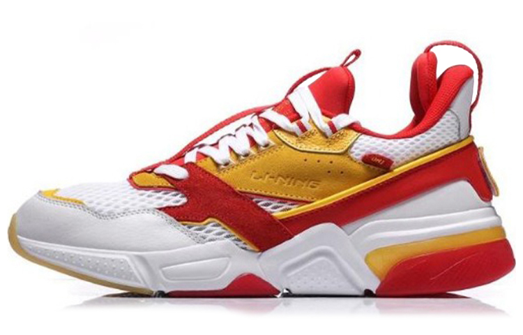 Li-Ning Paris Fashion Week 001 R-I 'White Yellow Red' AGLN227-2