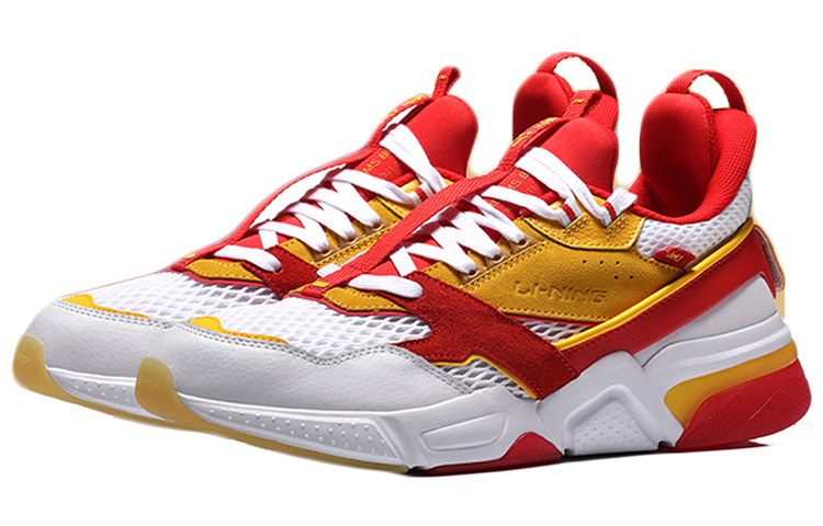 Lookbook Li-Ning Paris Fashion Week 001 R-I 'Putih Kuning Merah' AGLN227-2