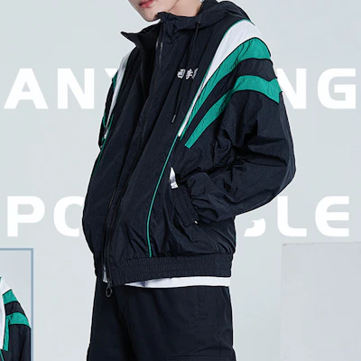 Chaqueta Sudadera Negra Deportiva Li-Ning Paris Fashion Week. AFDQ277-1 Purchase Chaqueta Sudadera Negra Deportiva Li-Ning Paris Fashion Week. AFDQ277-1