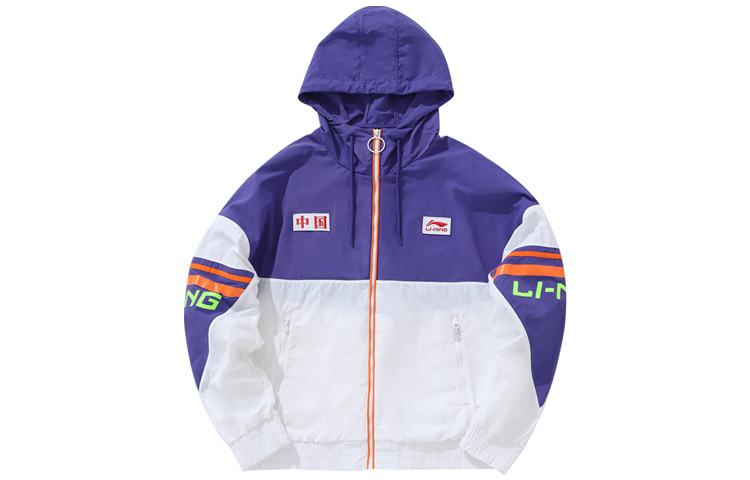 Li-Ning Paris Fashion Week Colorblock Jacket Multicolor - AJDN195-3