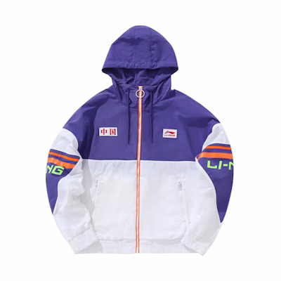 Li-Ning Paris Fashion Week Colorblock Jacket Multicolor - AJDN195-3