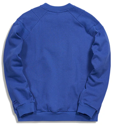 Li-Ning Paris Fashion Week Loose Pullover Sweatshirt Blue AWDQ629-1 Lookbook Li-Ning Paris Fashion Week Loose Pullover Sweatshirt Blue AWDQ629-1
