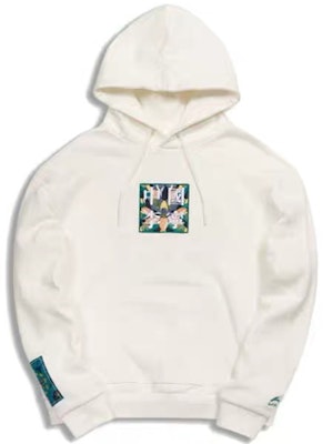 Li-Ning Paris Fashion Week Lotus Embroidery Pullover Hoodie White AWDQ625-3 Lookbook Li-Ning Paris Fashion Week Lotus Embroidery Pullover Hoodie White AWDQ625-3
