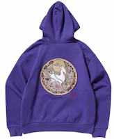Li-Ning Paris Fashion Week Mythical Deer Hoodie Purple Unisex AWDNB81-2 Li-Ning Paris Fashion Week Mythical Deer Hoodie Purple Unisex AWDNB81-2