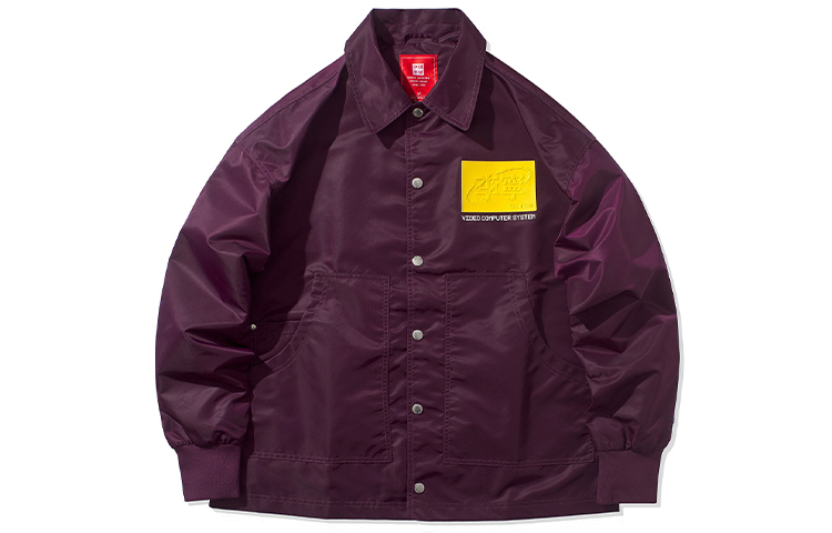 Li-Ning Paris Fashion Week Oversized Printed Jacket Purple Mens AFDQ433-2