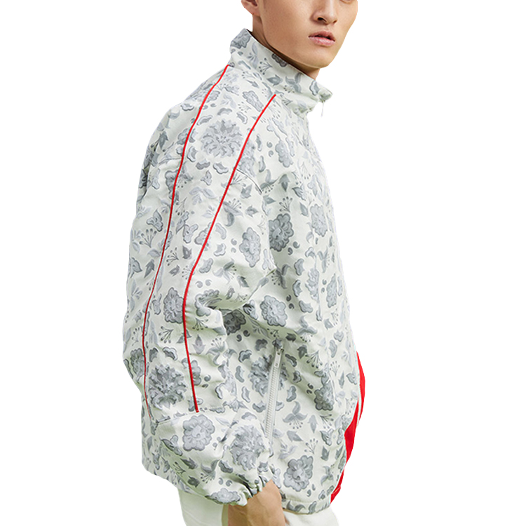 Purchase Li-Ning Jaket Olahraga Oversized Pria Off-White Paris Fashion Week AFDQ735-1