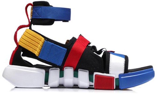Li-Ning Paris Fashion Week Sandals 'Blue Red Yellow' AGBN079-3 Order Li-Ning Paris Fashion Week Sandals 'Blue Red Yellow' AGBN079-3