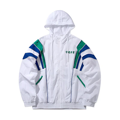 Li-Ning Patchwork Colorblock Hooded Jacket AFDQ277-2