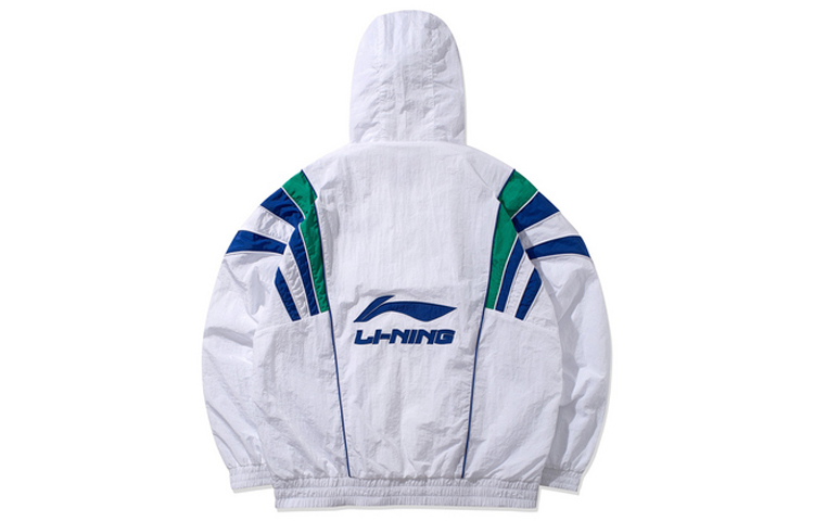 Lookbook 리닝 패치워크 컬러블록 후드 재킷 AFDQ277-2