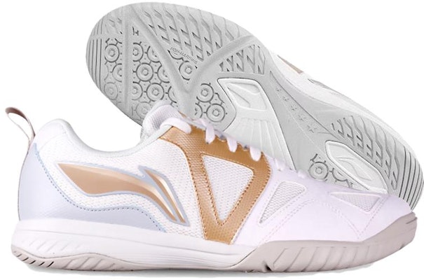 Li-Ning Ping Pong 'White Gold' APTT007-5 Shop Li-Ning Ping Pong 'White Gold' APTT007-5
