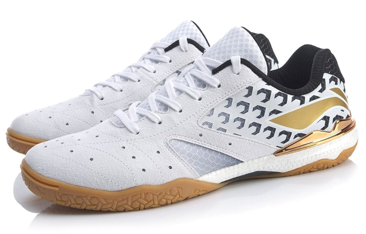 Lookbook Li-Ning Ping Pong Professional 'White Black Gold' APPM001-X