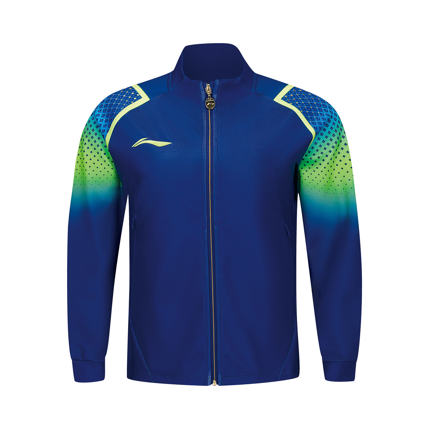 Li-Ning Ping Pong Series Gradient Print Jacket Blue () AWDU377-2