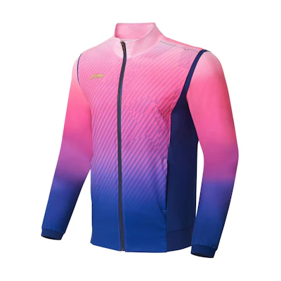 Li-Ning Ping Pong Series Gradient Zip Jacket Shadow Purple Blue Unisex AYYS023-1