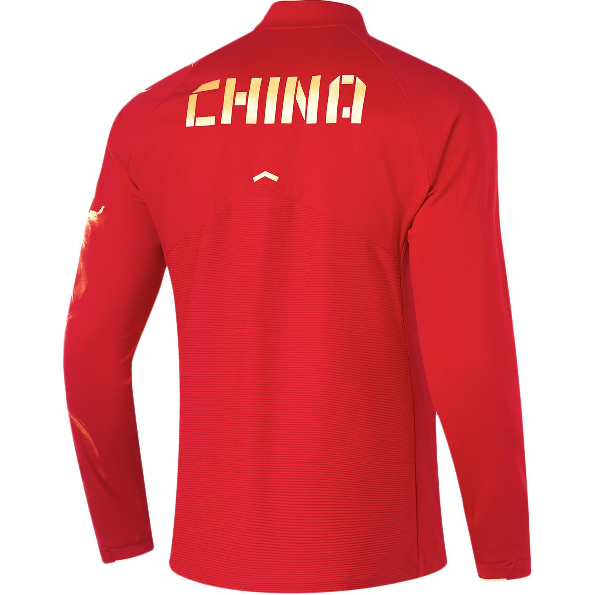 Lookbook Li-Ning Ping Pong Series Logo Zip-up Jacket Red AYYU013-2