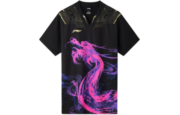 Li-Ning Ping Pong Series Quick-Dry Breathable T-Shirt Unisex Table Tennis Jersey AAYR361-2