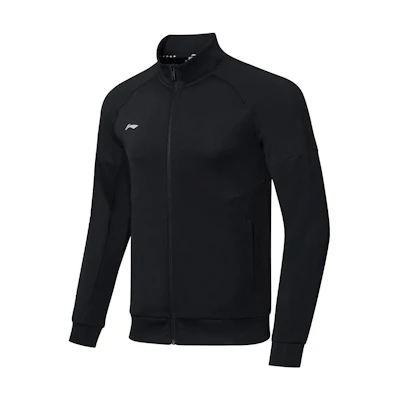 Li-Ning Ping Pong Series Solid Logo Zip Hoodie Black AWDR749-2
