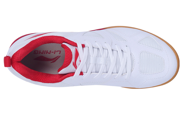 Lookbook Li-Ning Ping Pong Sneakers Low 'White Red' APTT007-6